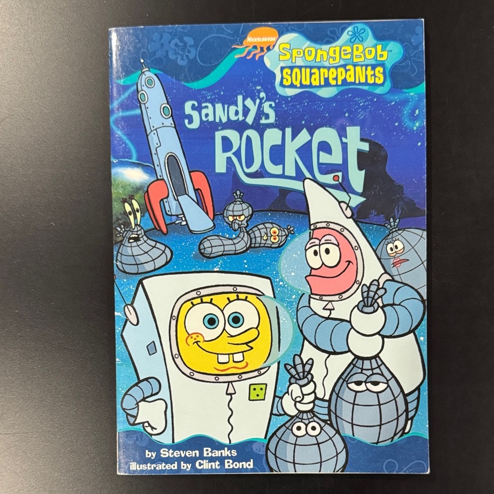 SpongeBob SquarePants: Sandy’s Rocket - Softcover Children’s Chapter Book